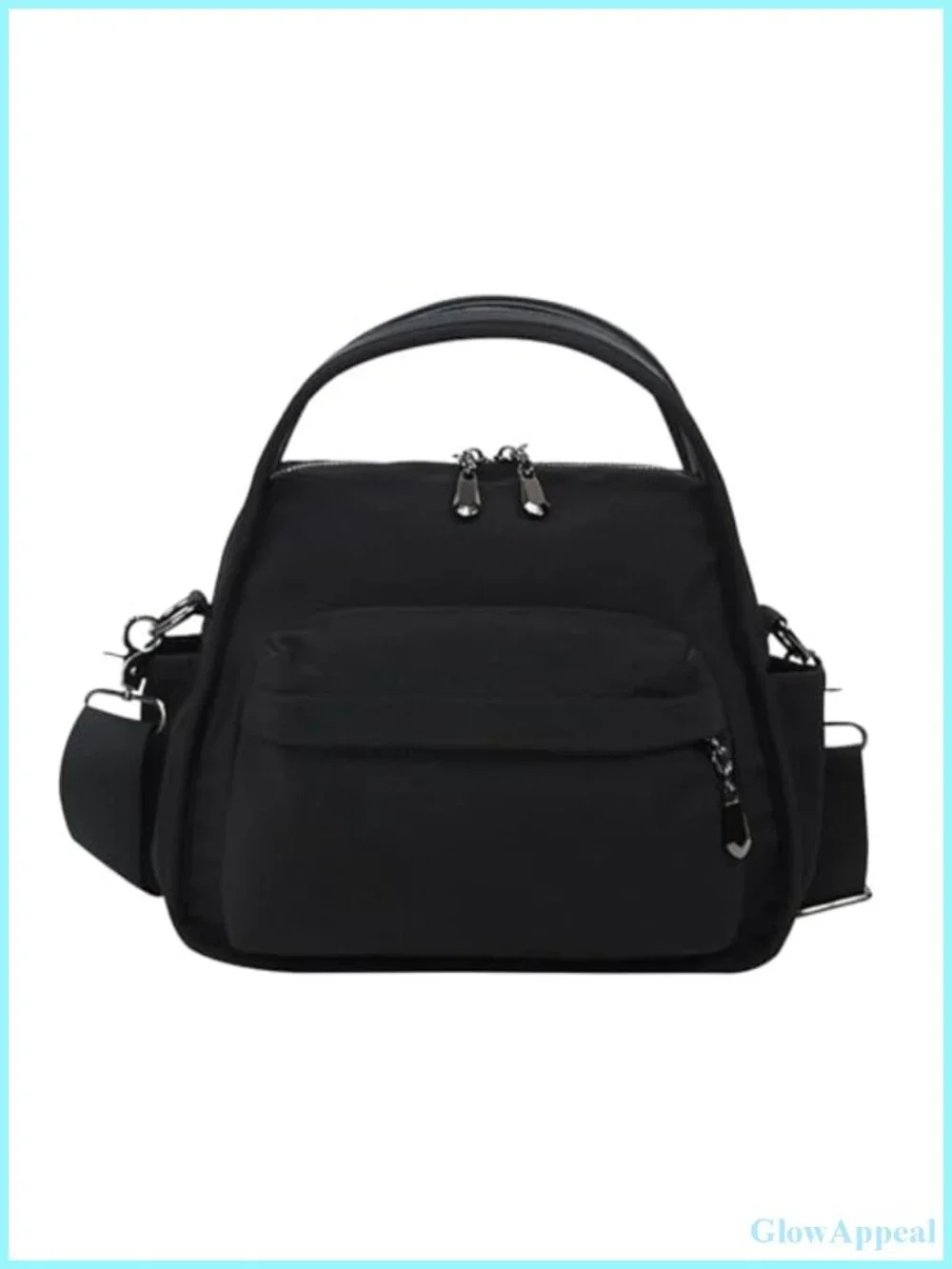 Oxford Handbag Waterproof Shoulder Crossbody Bag Lightweight Top Handle